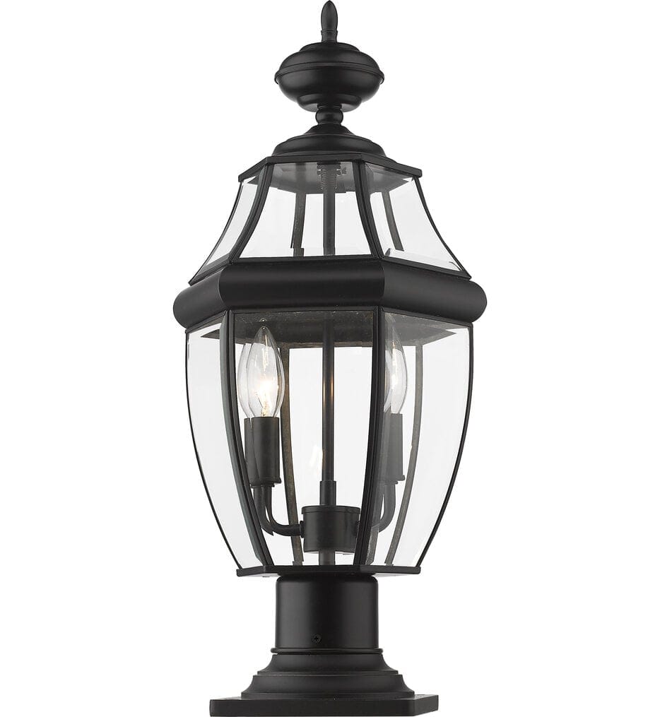 Z-Lite - 580PHM-533PM-BK - Westover 20.25" Outdoor Pier Mount