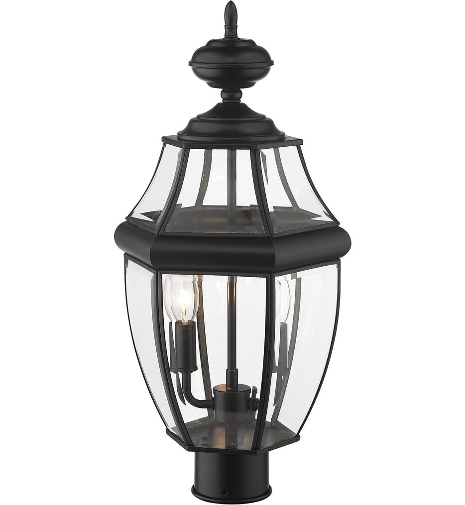 Z-Lite - 580PHM-BK - Westover 18.25" Outdoor Post Mount