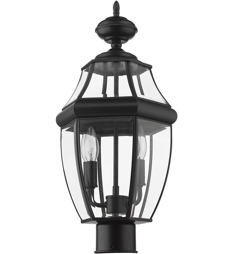 Z-Lite - 580PHM-BK - Westover 18.25" Outdoor Post Mount