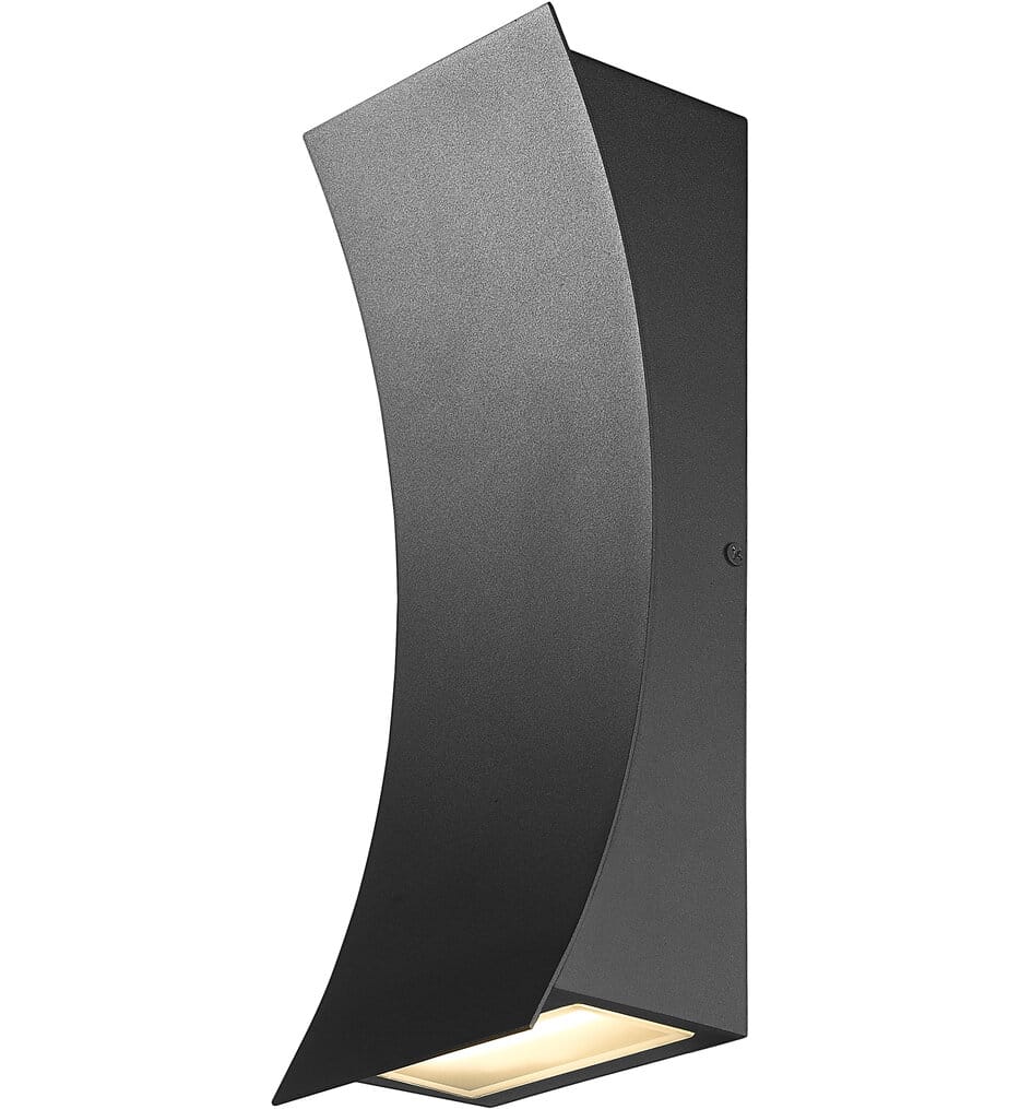 Z-Lite - 582S-BK-LED - Landrum 12" Outdoor Wall Sconce