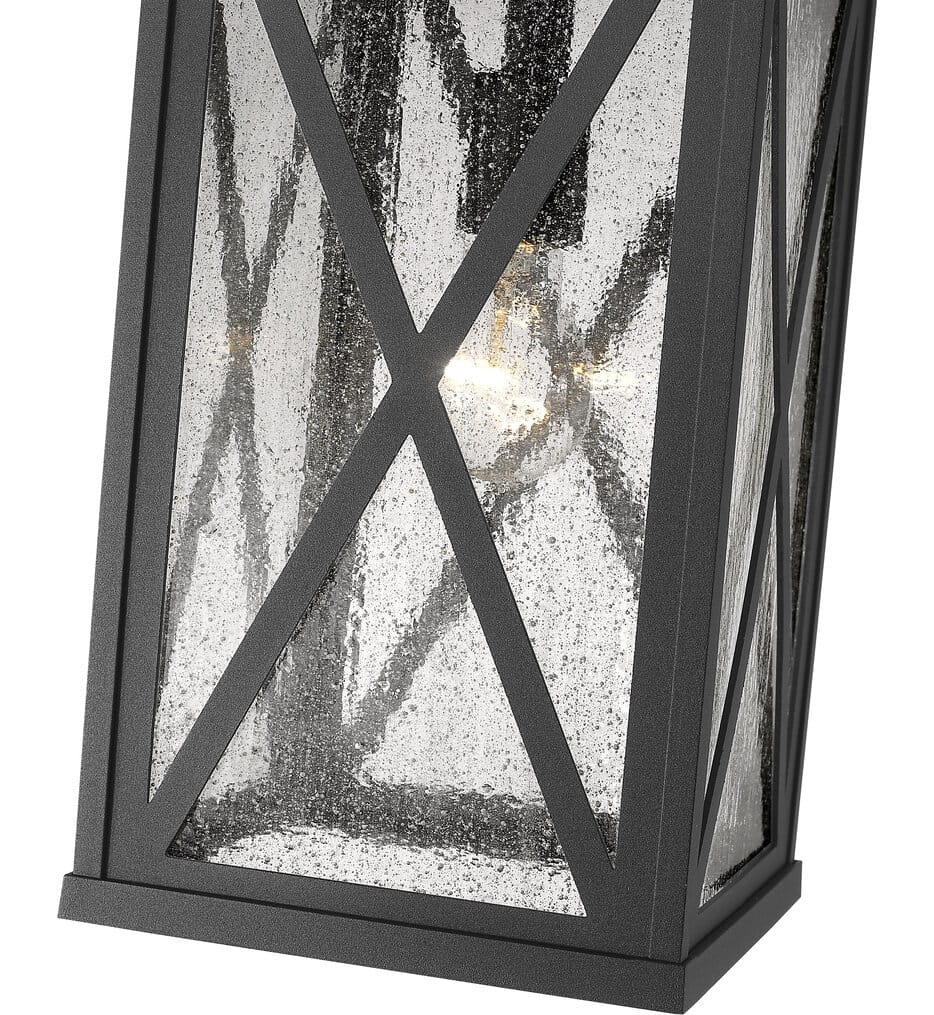 Z-Lite - 583CHB-BK - Brookside 9.5" Outdoor Pendant