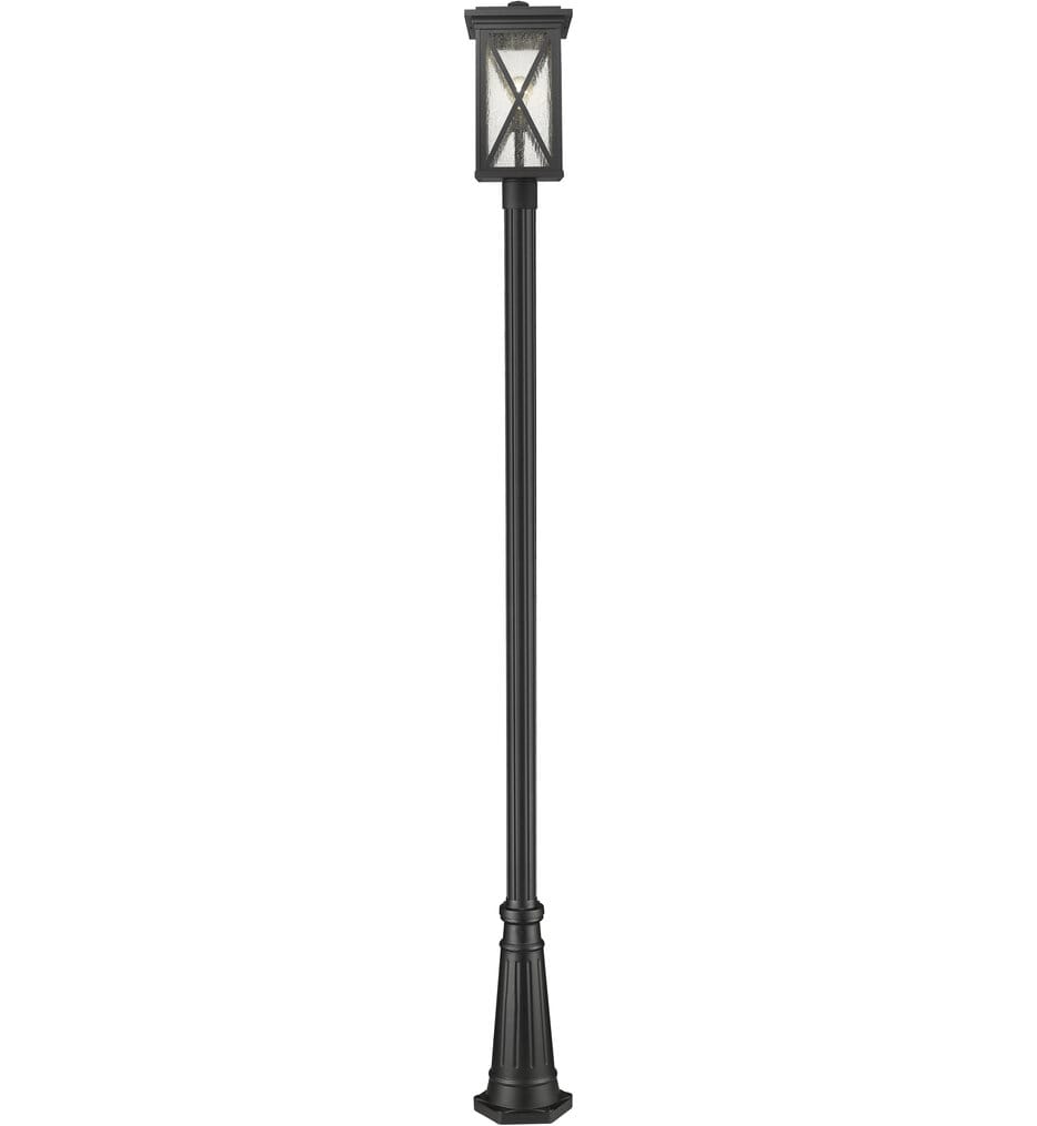 Z-Lite - 583PHBR-519P-BK - Brookside 113.5" Outdoor Post Light