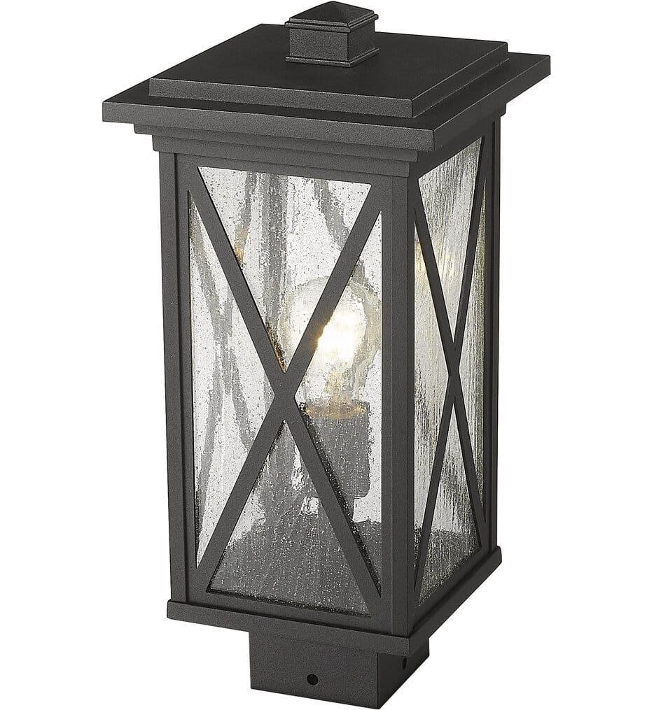 Z-Lite - 583PHMS-BK - Brookside 15.75" Outdoor Post Mount