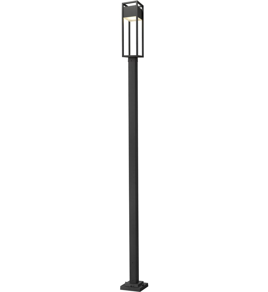 Z-Lite - 585PHBS-536P-BK-LED - Barwick 119.75" Outdoor Post Light