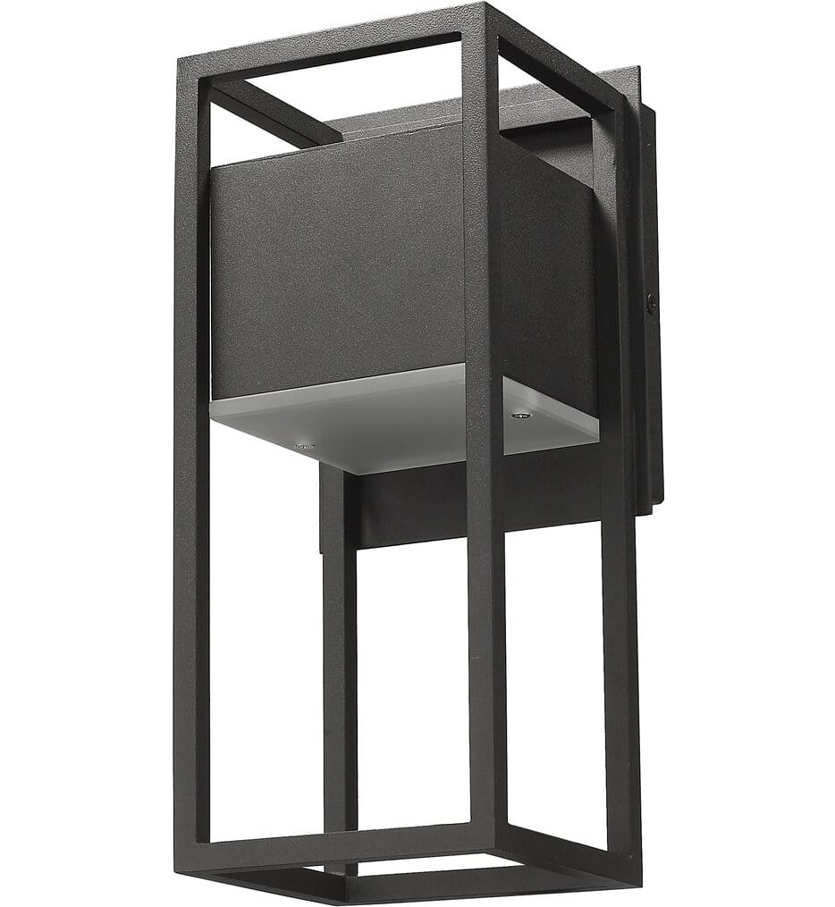 Z-Lite - 585S-BK-LED - Barwick 12.5" Outdoor Wall Sconce