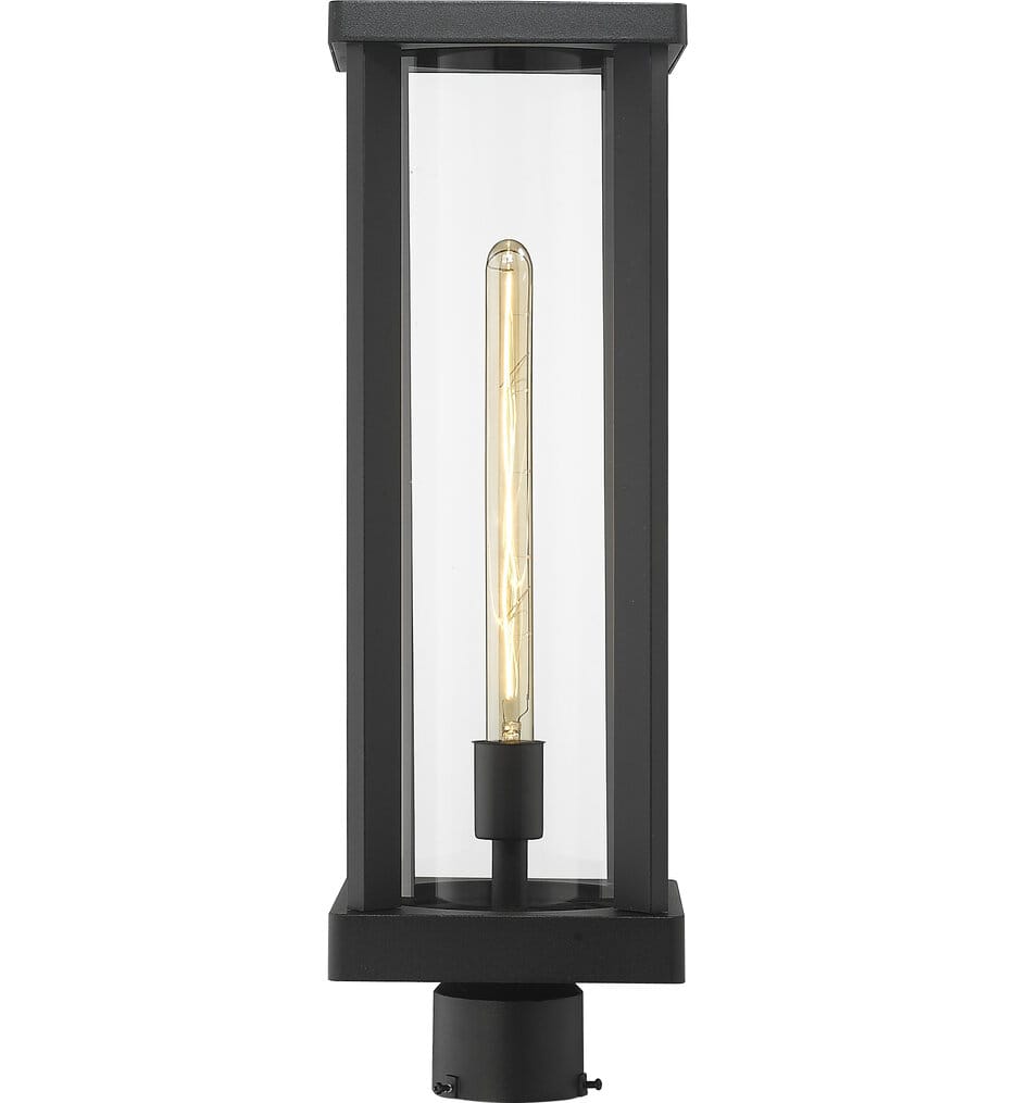 Z-Lite - 586PHBR-BK - Glenwood 20" Outdoor Post Mount