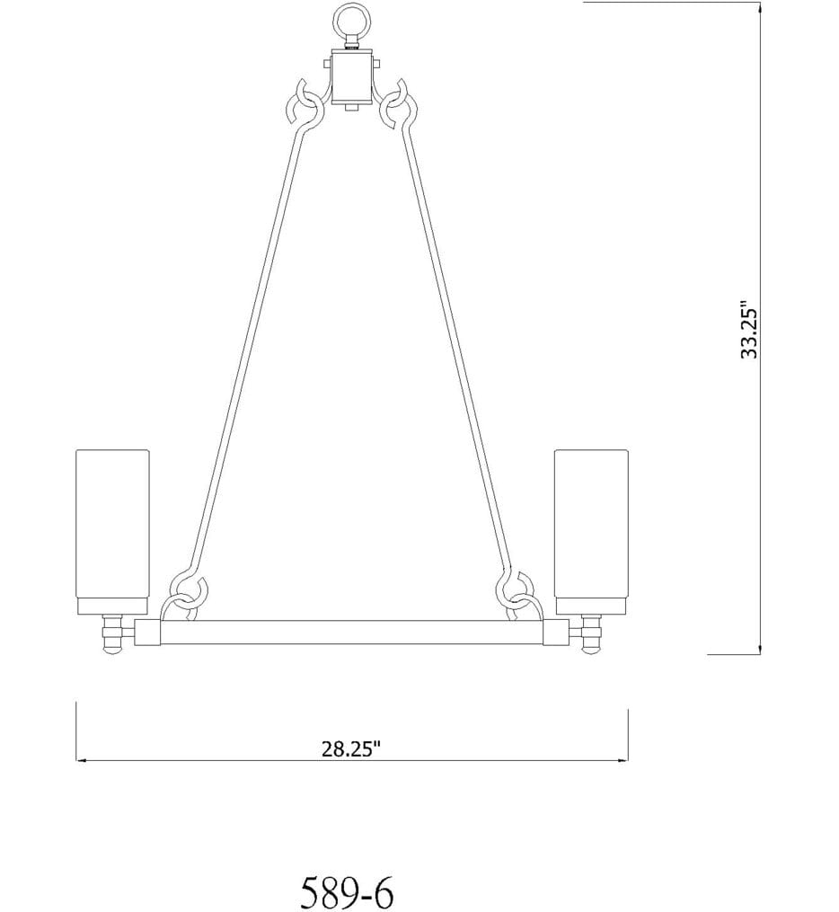 Z-Lite - Marlow 27.5" Outdoor Pendant