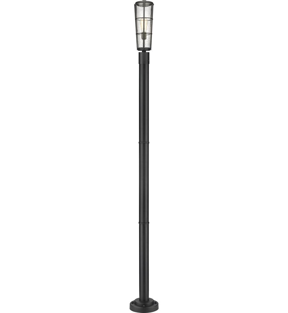Z-Lite - 591PHB-567P-BK - Helix 93" Outdoor Post Light