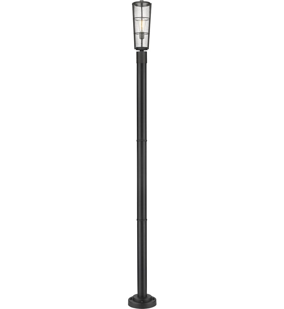 Z-Lite - 591PHB-567P-BK - Helix 93" Outdoor Post Light