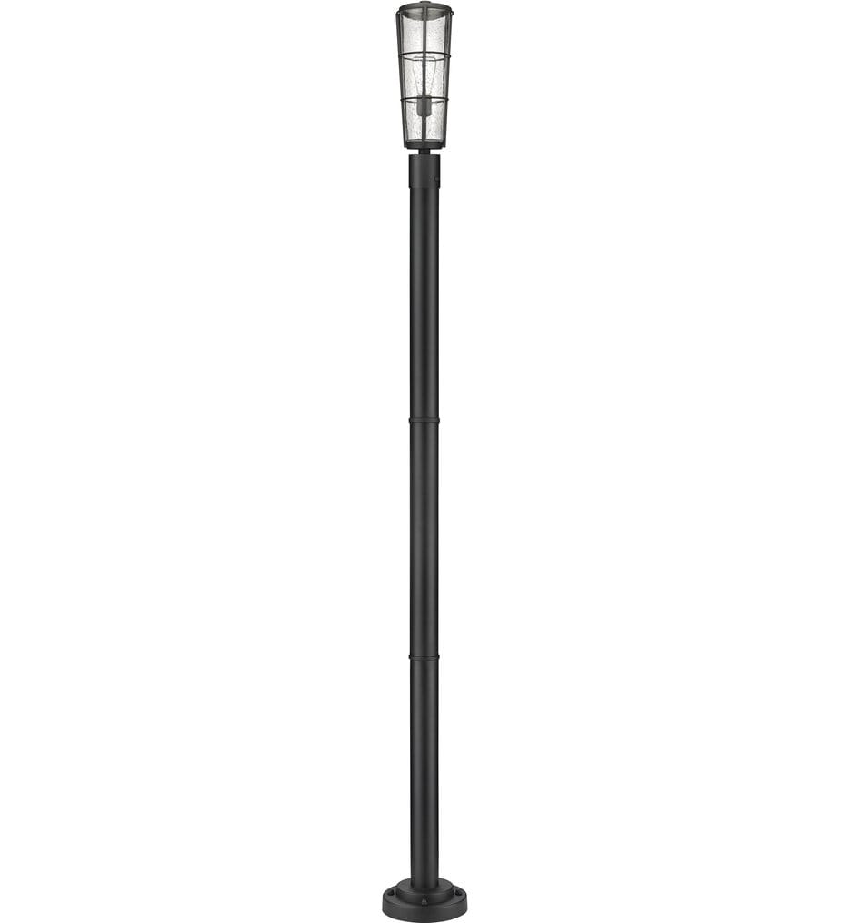 Z-Lite - 591PHB-567P-BK - Helix 93" Outdoor Post Light