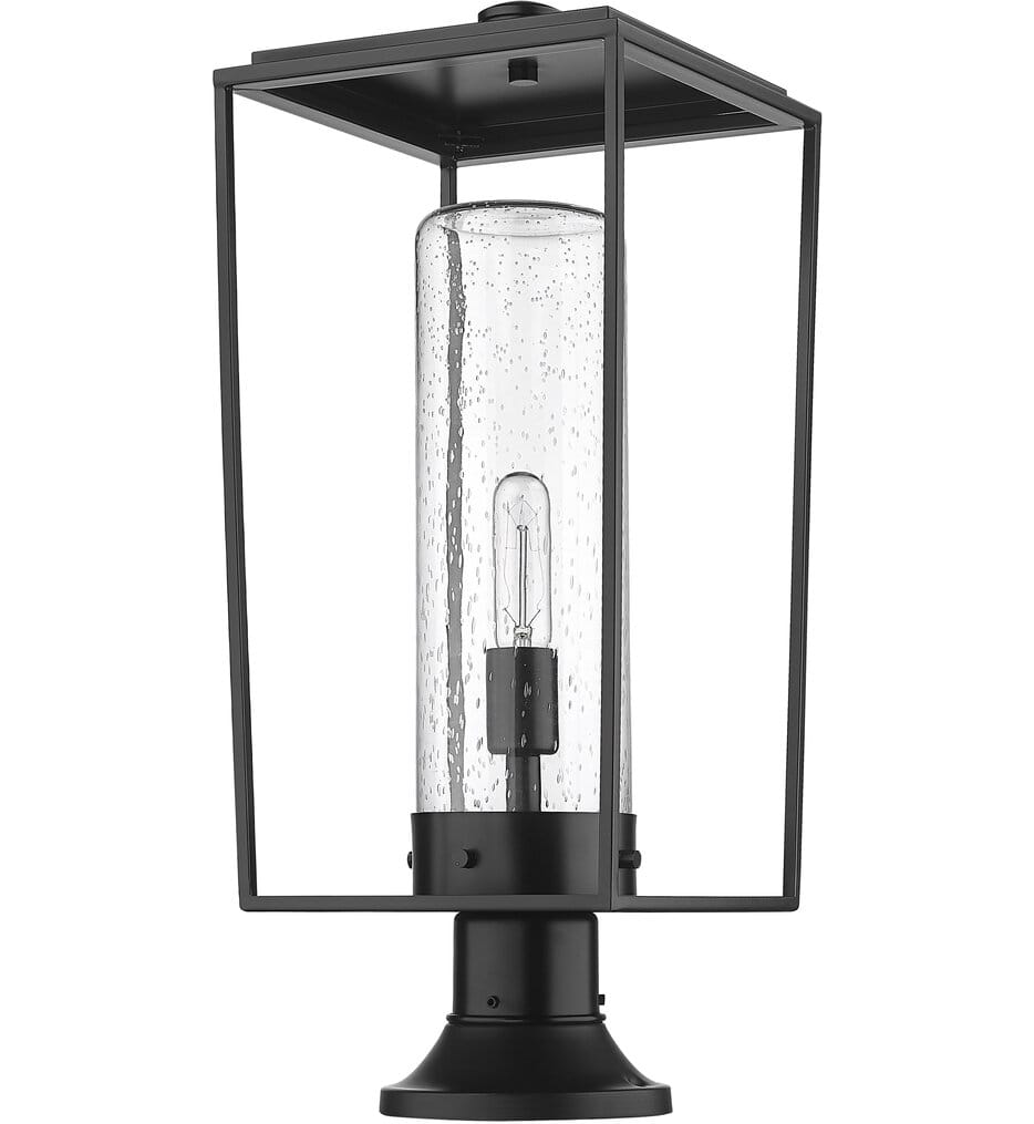 Z-Lite - 594PHBR-553PM-BK - Sheridan 24.5" Outdoor Pier Mount