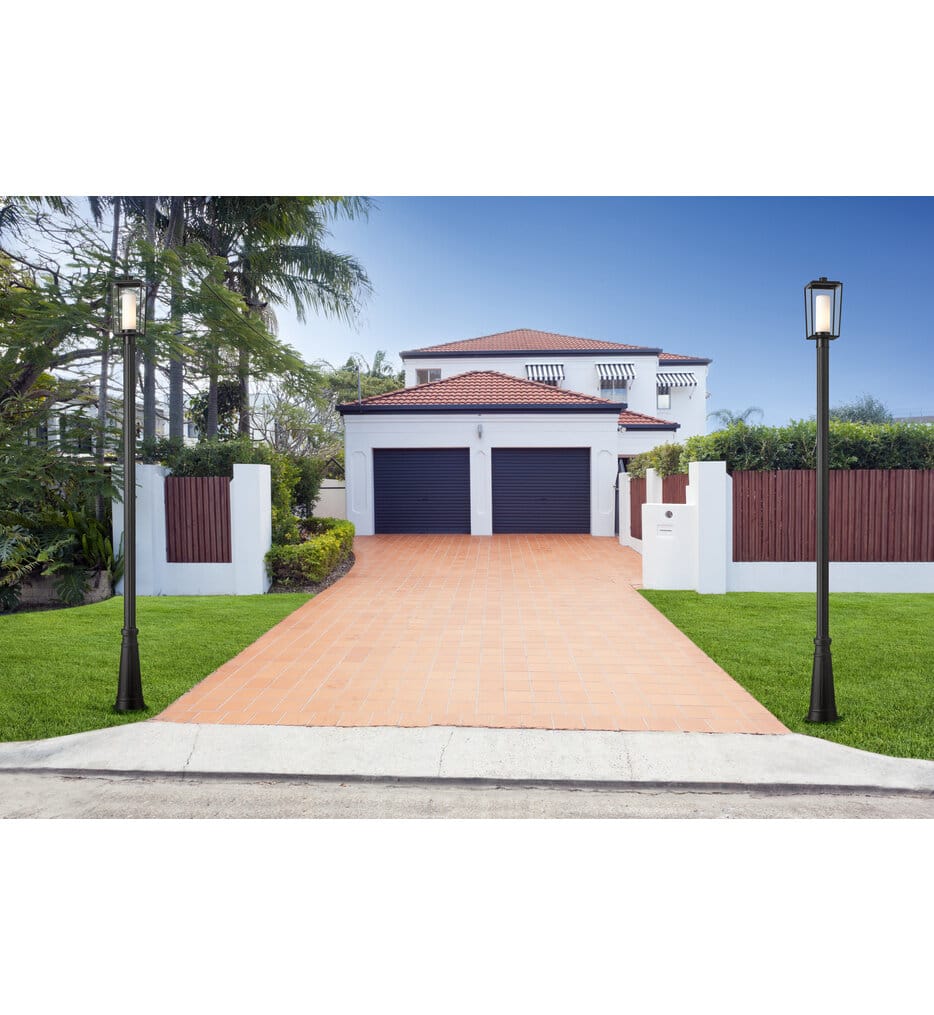 Z-Lite - 595PHMR-519P-BK - Sheridan 111.5" Outdoor Post Light