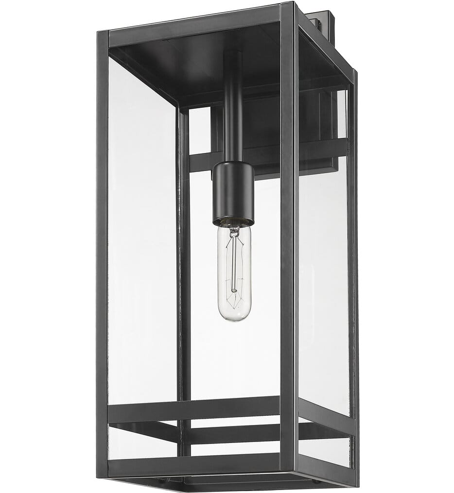 Z-Lite - 596B-BK - Nuri 21.25" Outdoor Wall Sconce