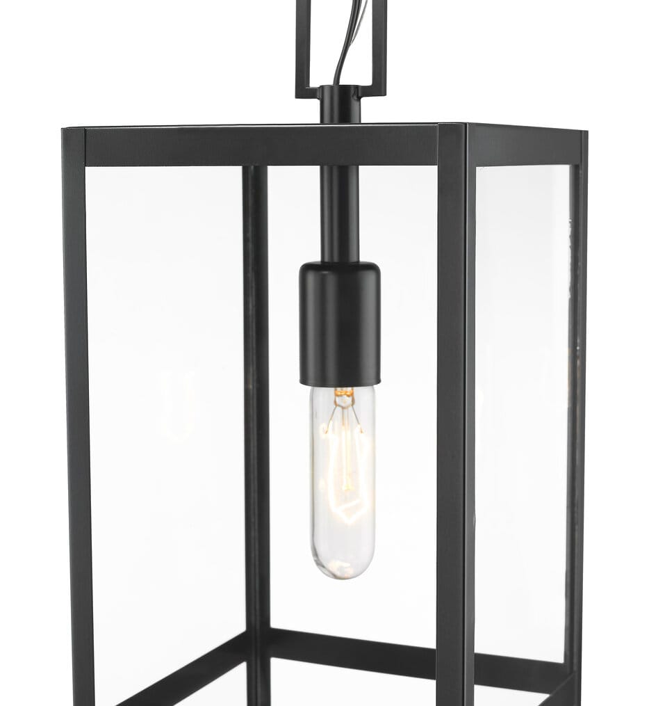 Z-Lite - 596CHM-BK - Nuri 7.5" Outdoor Pendant