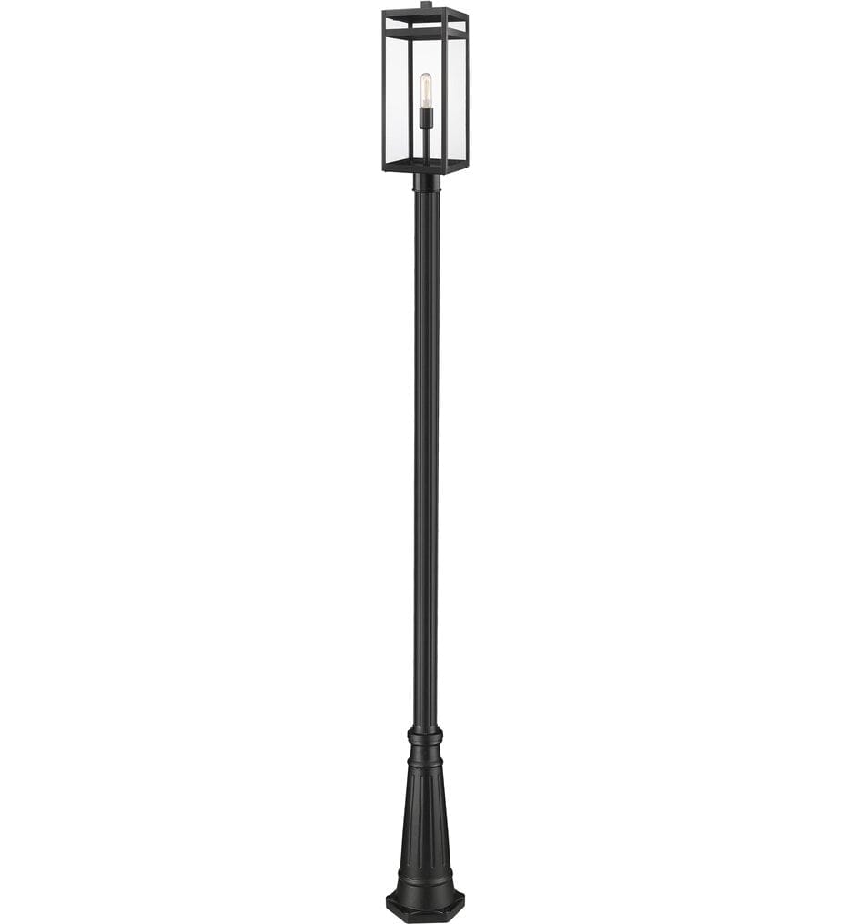Z-Lite - 596PHBR-519P-BK - Nuri 115.5" Outdoor Post Light