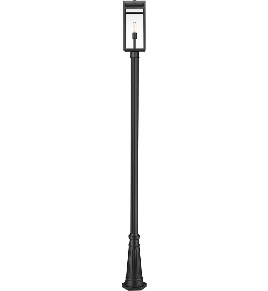 Z-Lite - 596PHBR-519P-BK - Nuri 115.5" Outdoor Post Light