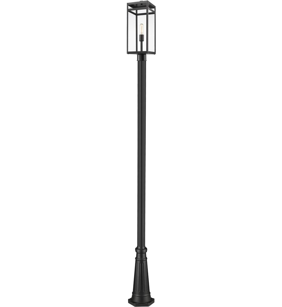 Z-Lite - 596PHBR-519P-BK - Nuri 115.5" Outdoor Post Light