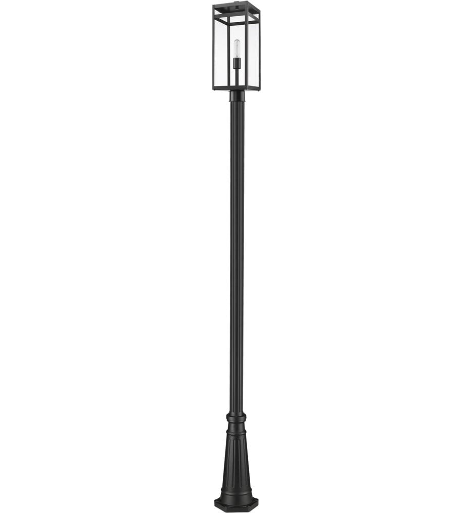 Z-Lite - 596PHBR-519P-BK - Nuri 115.5" Outdoor Post Light