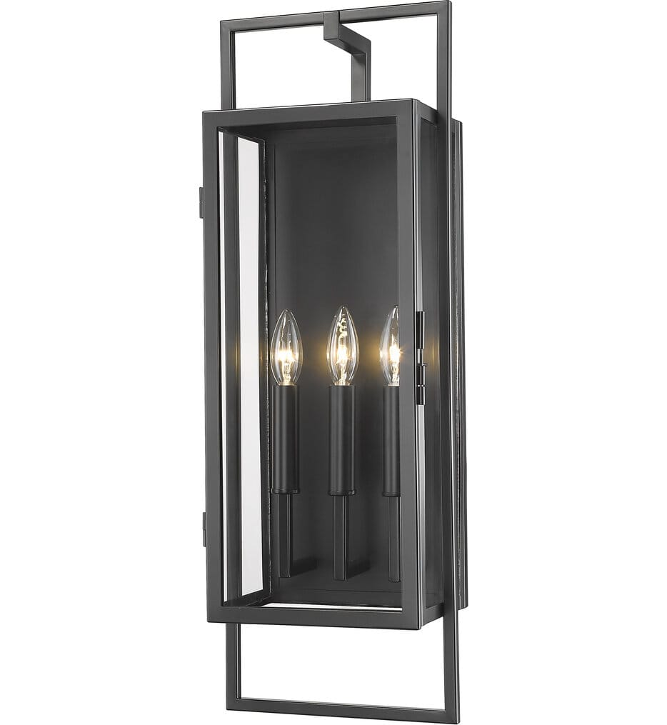 Z-Lite - 598B-BK - Lucian 26.5" Outdoor Wall Sconce