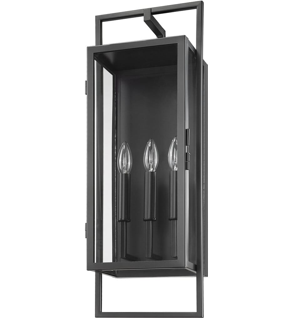 Z-Lite - 598B-BK - Lucian 26.5" Outdoor Wall Sconce