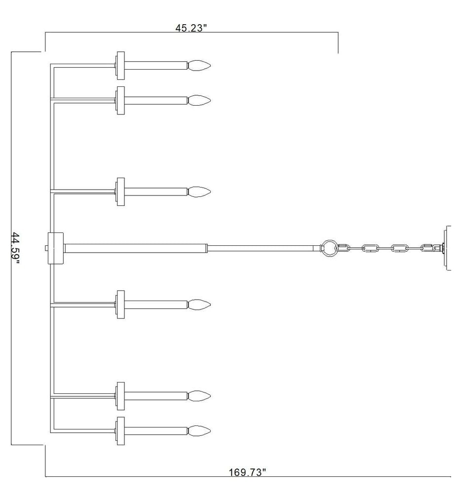 Z-Lite - Gaultier 44.75-inch Chandelier