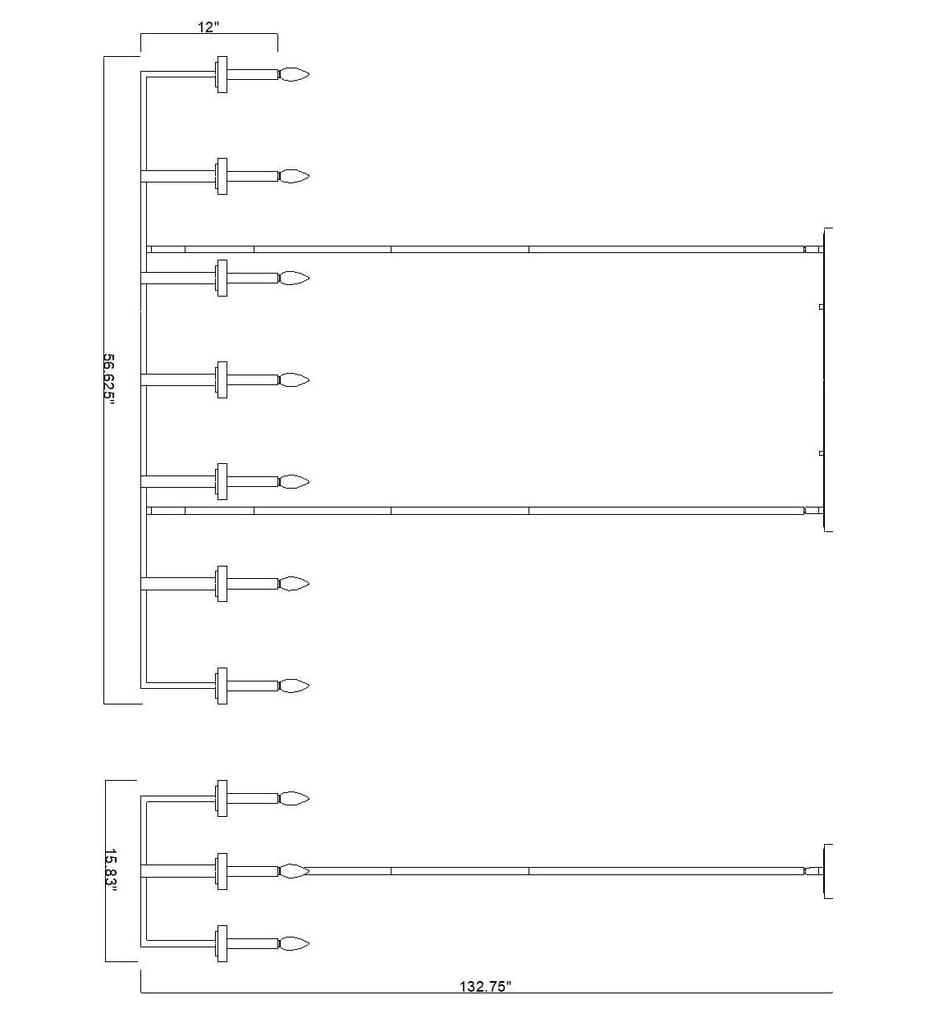 Z-Lite - Gaultier 56.75-inch Linear Chandelier