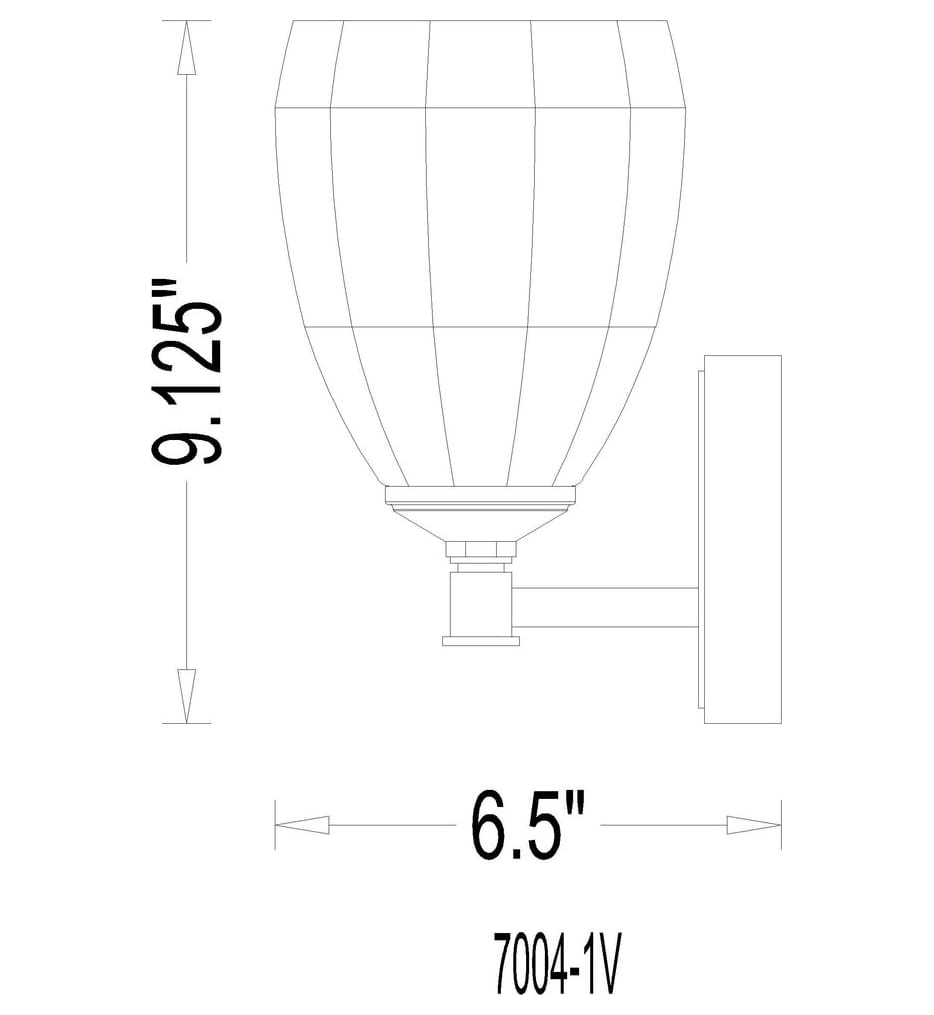 Z-Lite - Oren 9.25-inch Bath Vanity Light