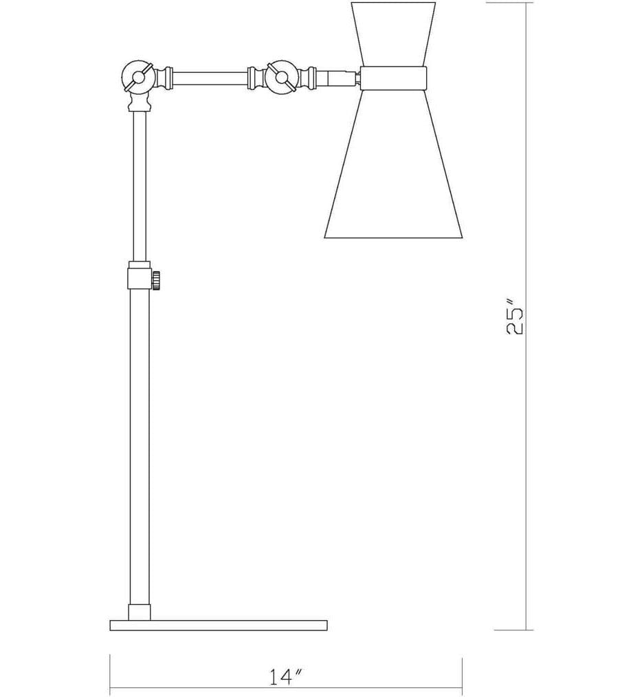 Z-Lite - Soriano 25.25" Table Lamp