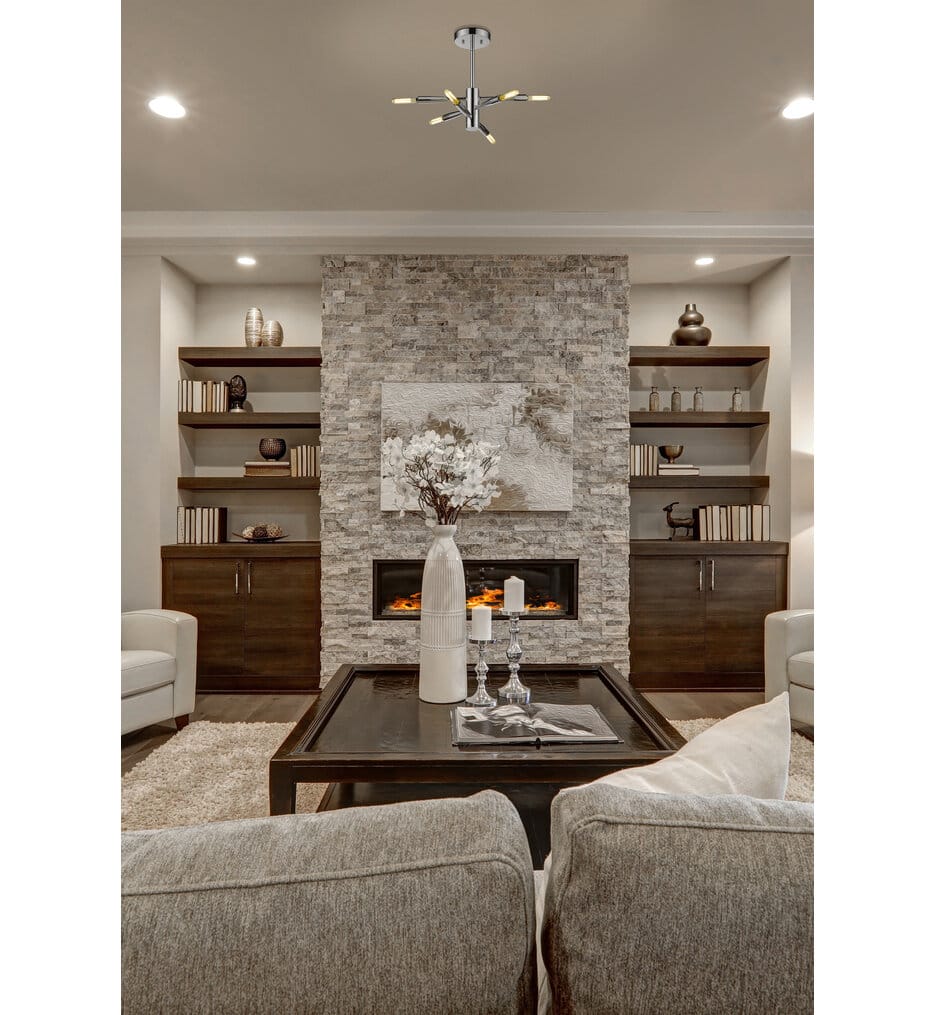 Z-Lite - Ascension 16" Semi-Flush Mount