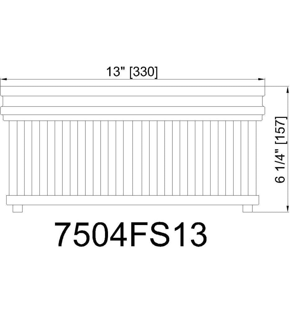 Z-Lite - Carnaby 13" Flush Mount