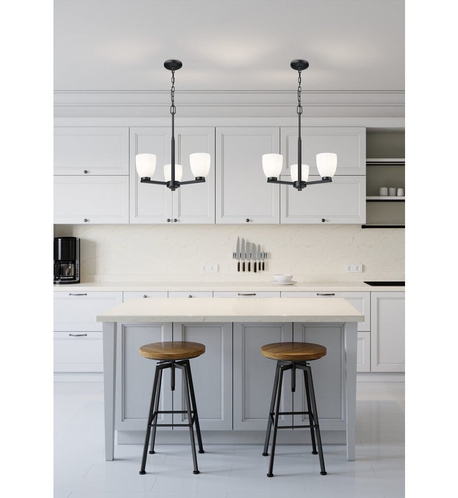 Z-Lite - 7518-3MB - Naya 19.25" Chandelier