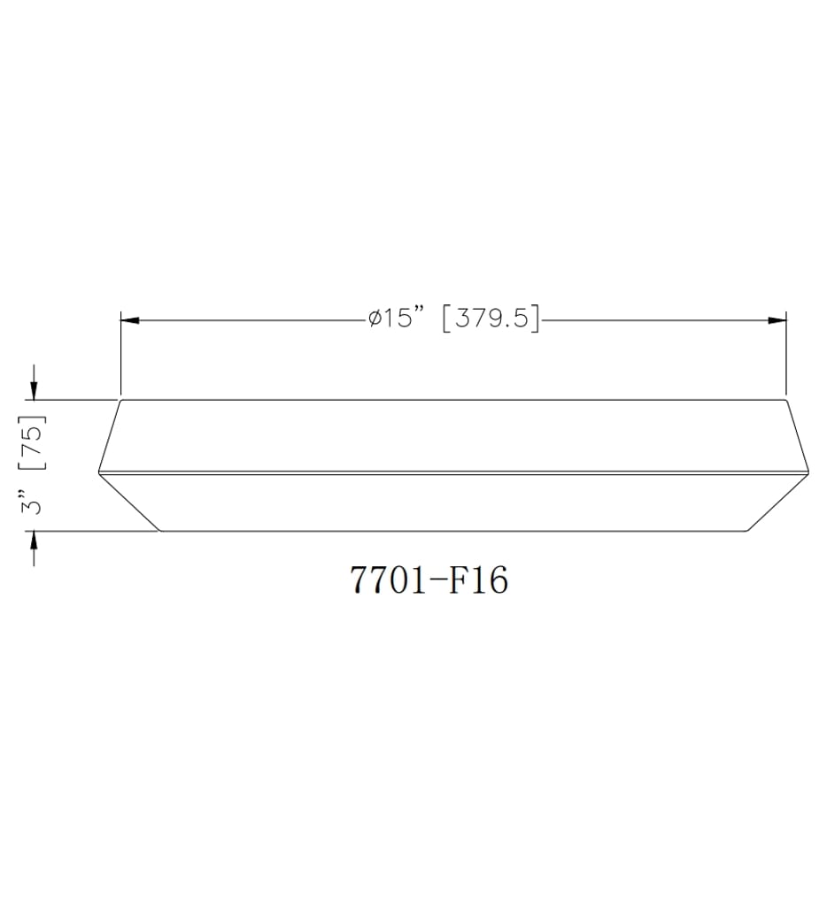 Z-Lite - Quasars 16-inch Flush Mount