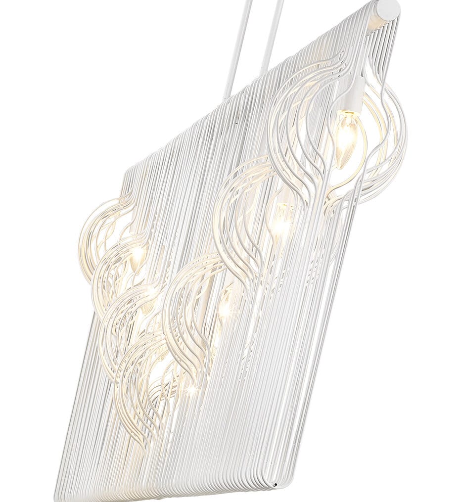 Z-Lite - 801-7L-WH - Contour 62.75" Chandelier