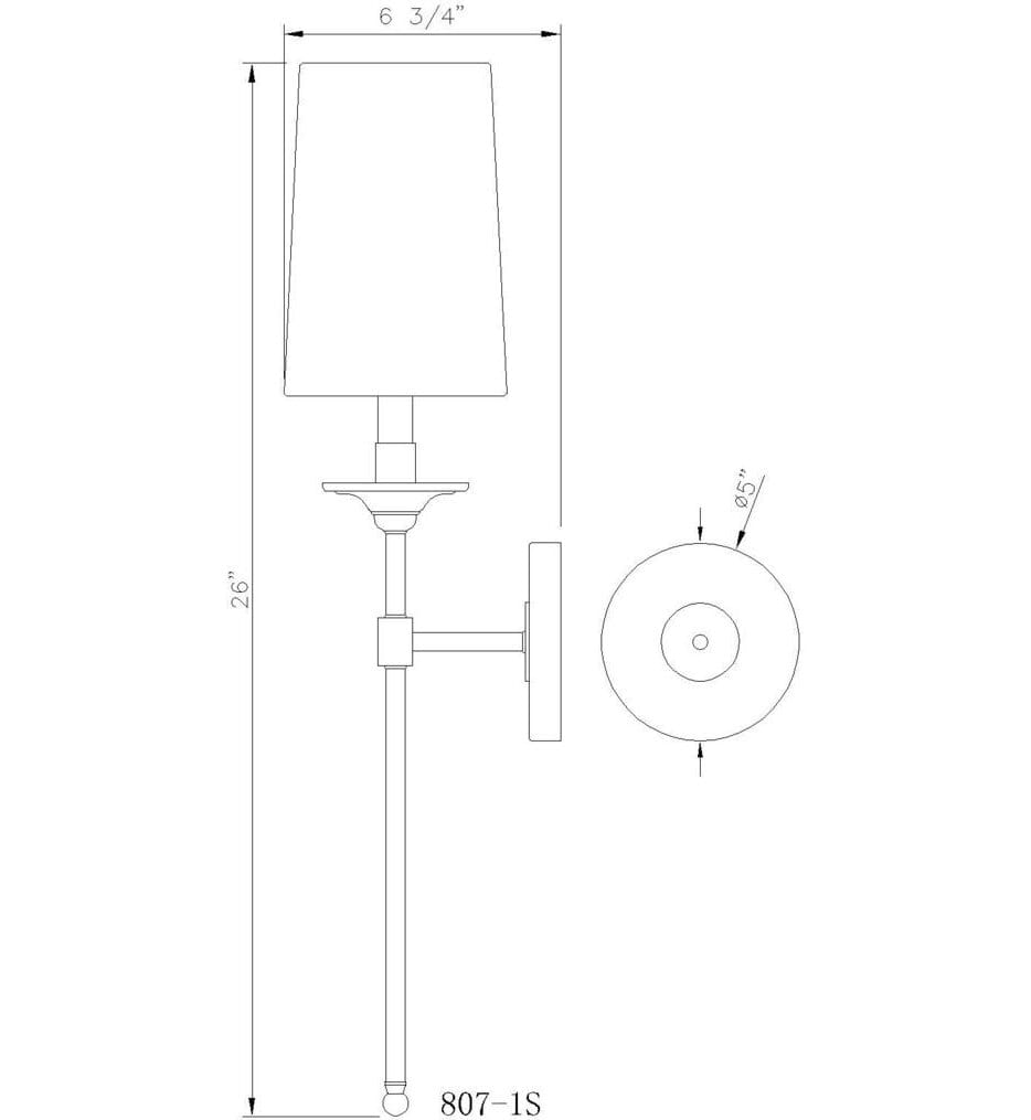 Z-Lite - Emily 26" Wall Sconce