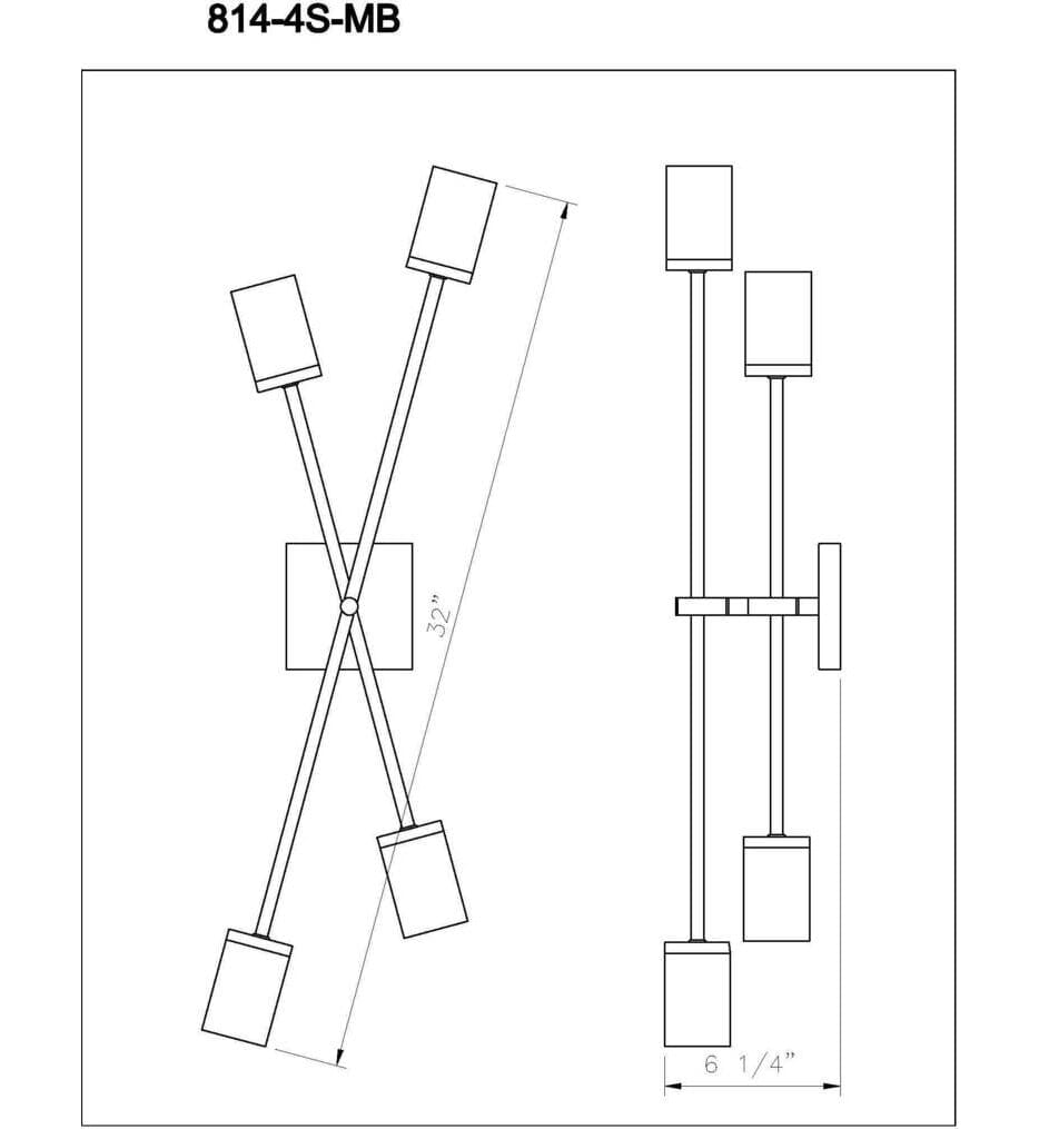 Z-Lite - Calumet 32" Wall Sconce