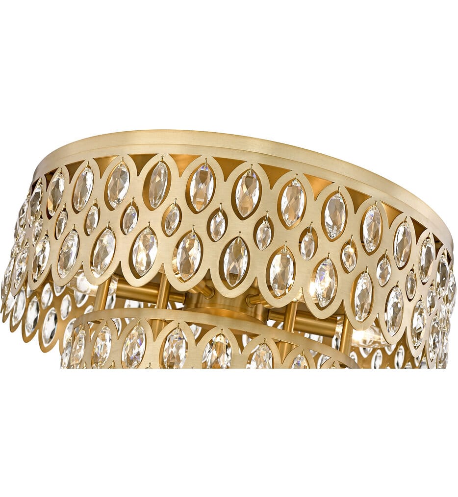 Z-Lite - 822F20-HB - Dealey 20" Flush Mount
