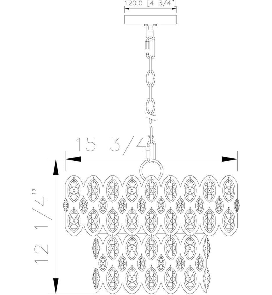 Z-Lite - 822P15-HB - Dealey 15.75" Pendant