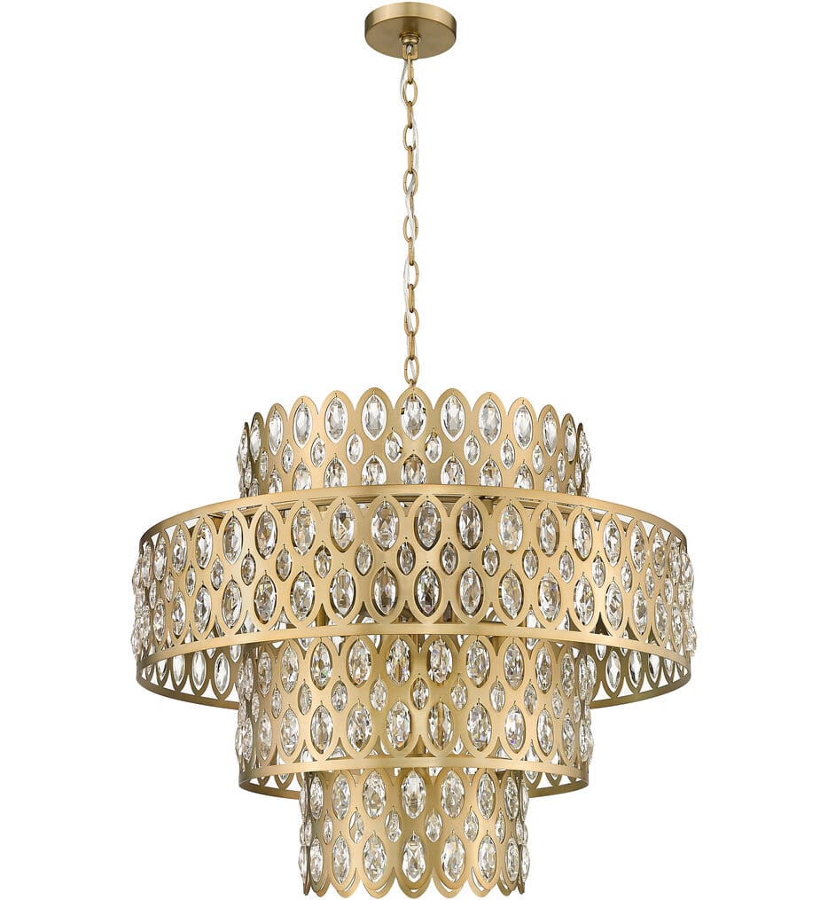 Z-Lite - 822P26-HB - Dealey 25.75" Chandelier