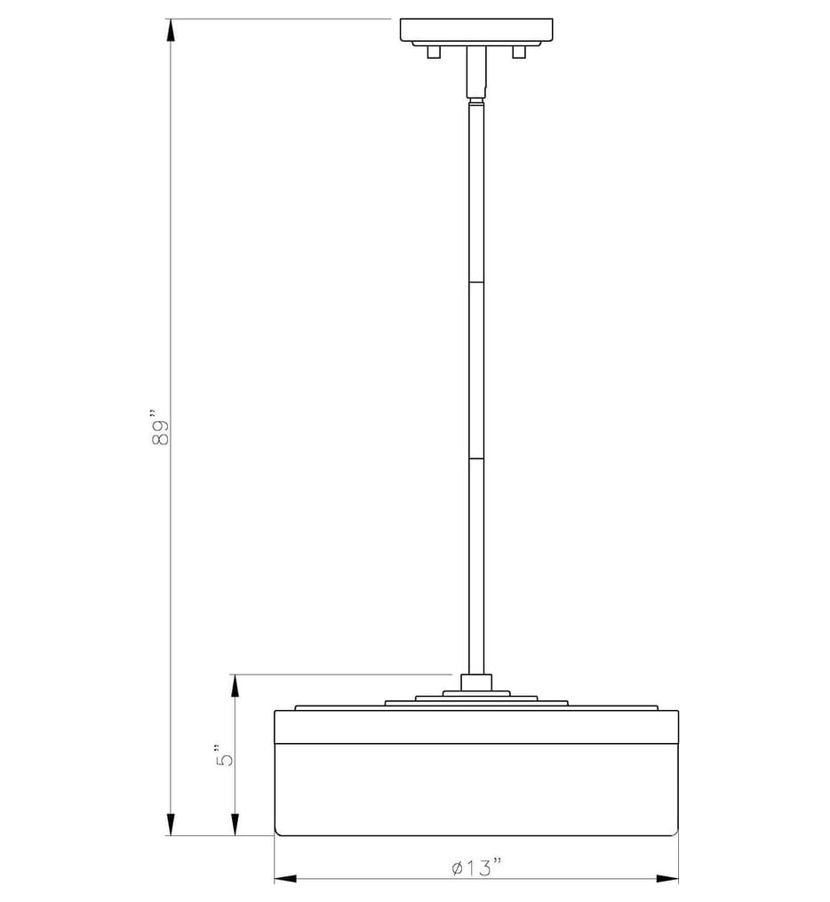 Z-Lite - Renaud 13-inch Pendant