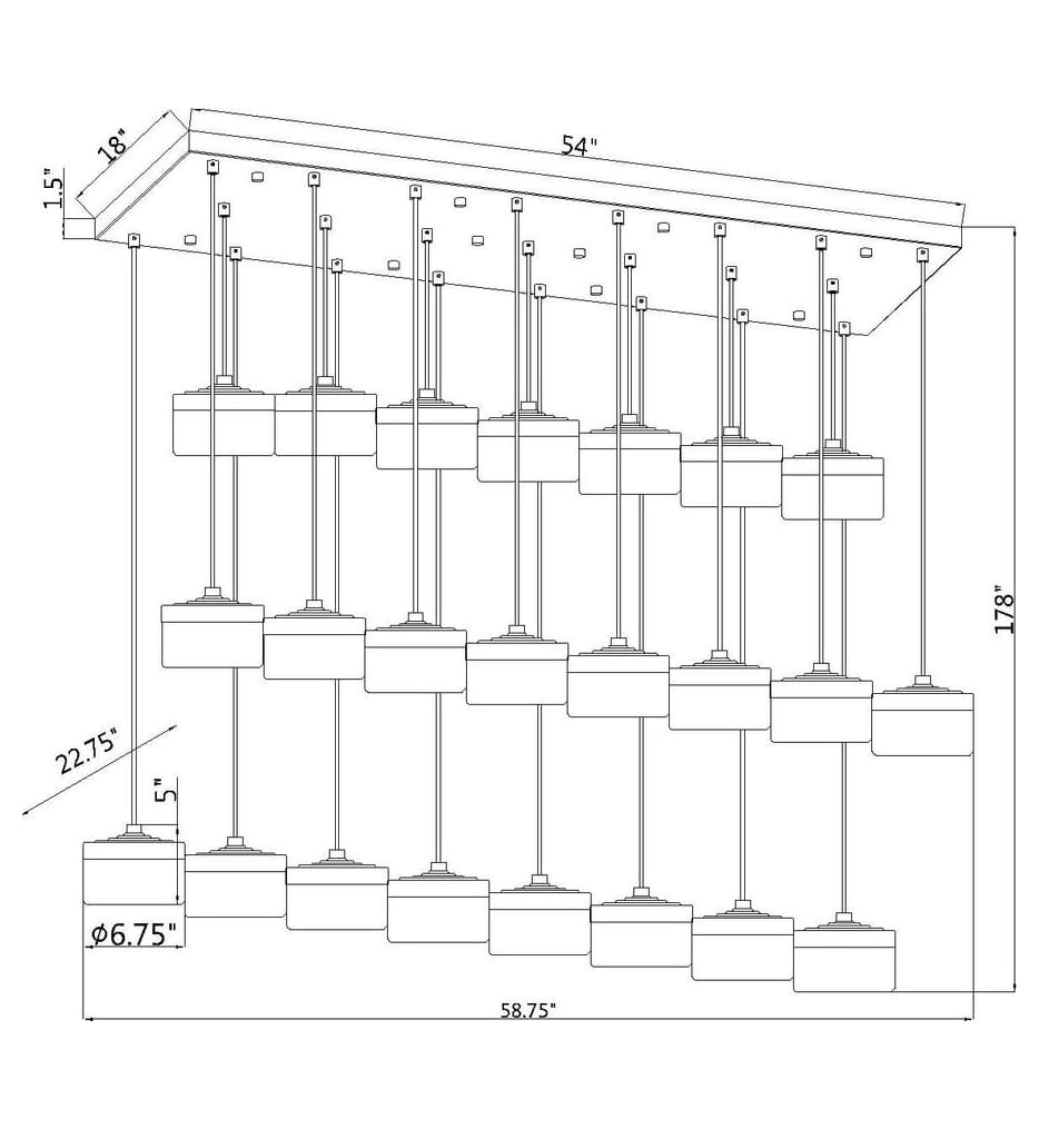Z-Lite - Renaud 58.75-inch Linear Chandelier
