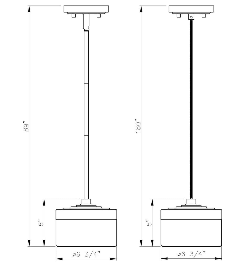 Z-Lite - Renaud 6.75-inch Pendant