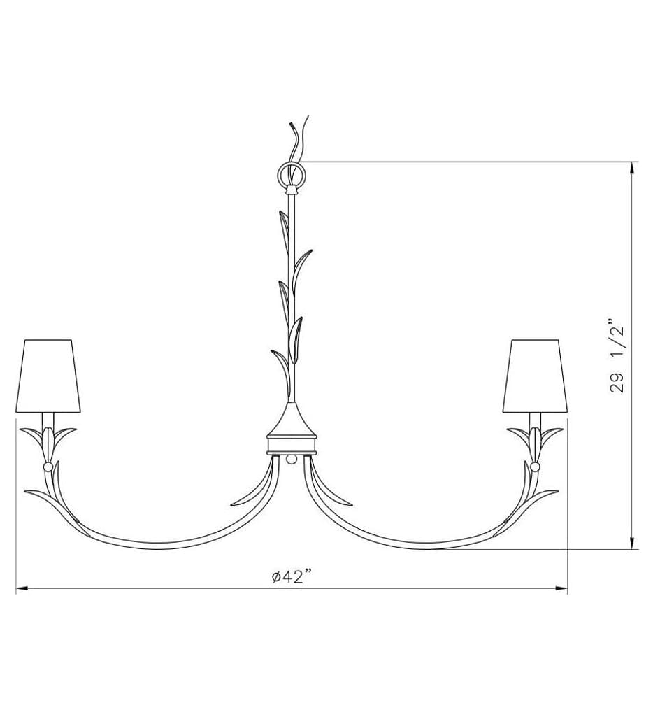 Z-Lite - Aslin 42-inch Chandelier