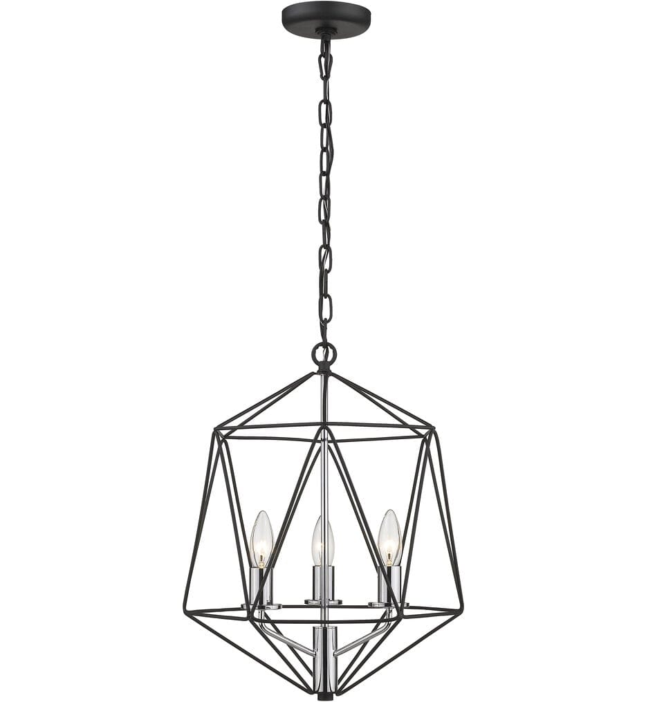 Z-Lite - 918-14MB-CH - Geo 14.25" Chandelier