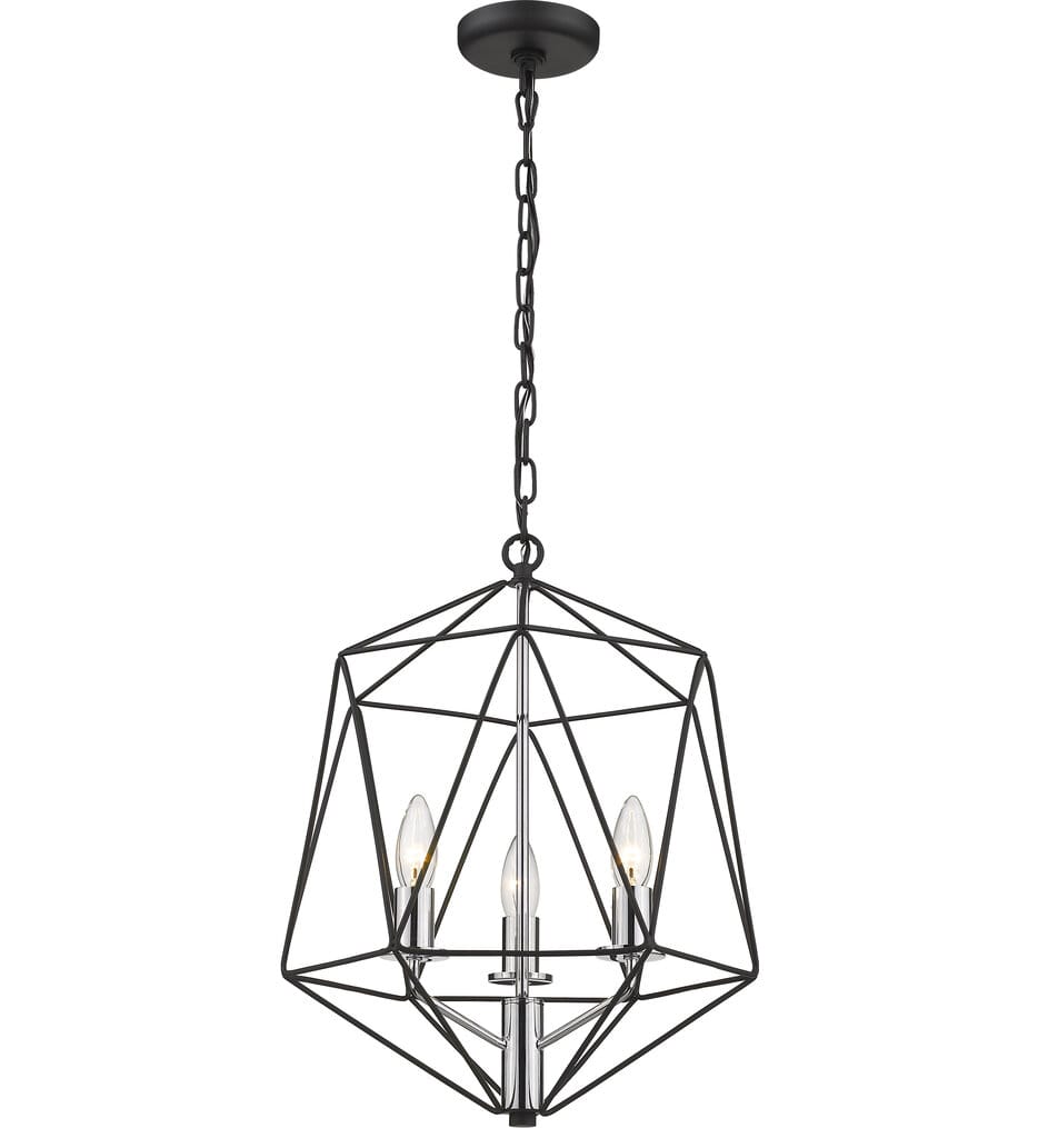 Z-Lite - 918-14MB-CH - Geo 14.25" Chandelier