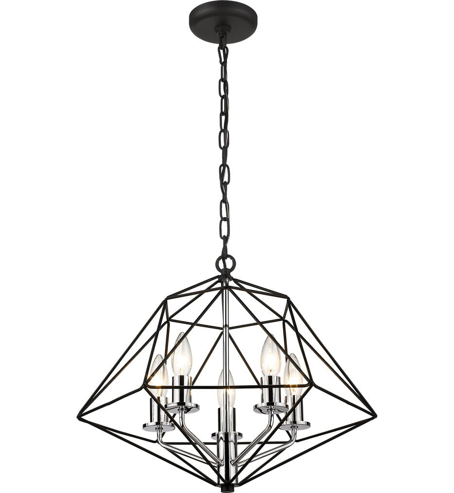 Z-Lite - 918-14MB-CH - Geo 14.25" Chandelier