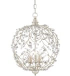 Currey & Company - 9000-0076 - Crystal Bud 13" Chandelier by Currey & Company