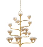 Currey & Company - Agave Americana 42" Chandelier by Currey & Company