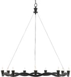 Currey & Company - Serpentina 37" Chandelier by Currey & Company