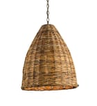 Currey & Company - 9845 - Basket 21" Pendant by Currey & Company