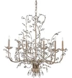 Currey & Company - 9973 - Crystal Bud 28" Chandelier by Currey & Company